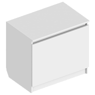 Тумба «Бьянко» 1-ств в Великом Новгороде - фото Тумба «Бьянко» 1-ств в Великом Новгороде - картинка
