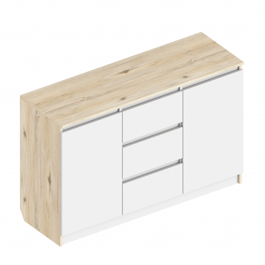 Комод 2-ств с 3 ящиками в Великом Новгороде - фото Комод 2-ств с 3 ящиками в Великом Новгороде - картинка