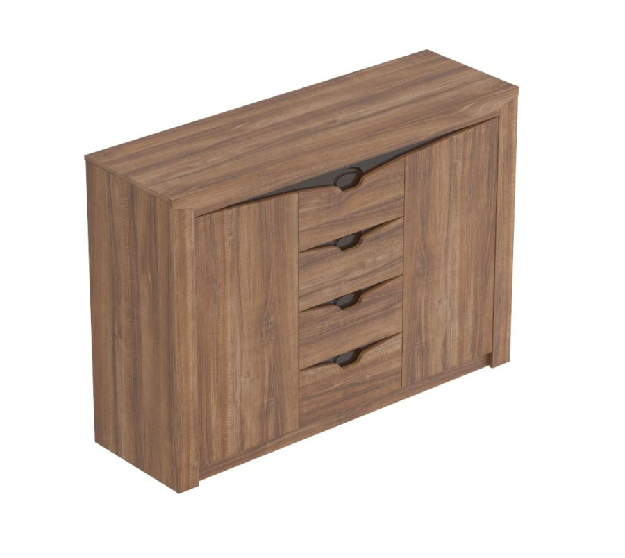 Тумба с 4 ящиками и 2 дверцами "Соренто" в Великом Новгороде - картинка