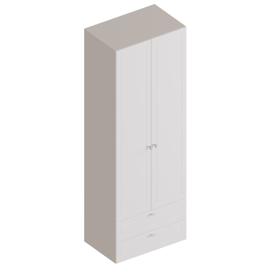 Шкаф 2-ств с 2 ящиками МС "Лорэн" в Великом Новгороде - картинка