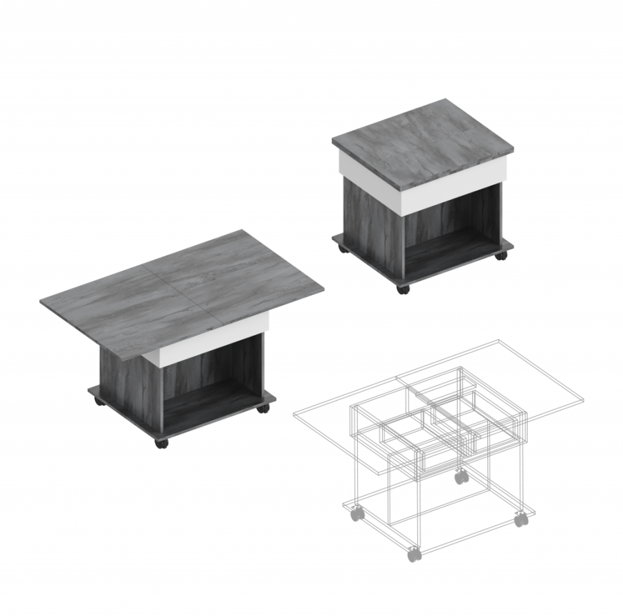 Стол журнальный раскладной «Моника» в Великом Новгороде - картинка