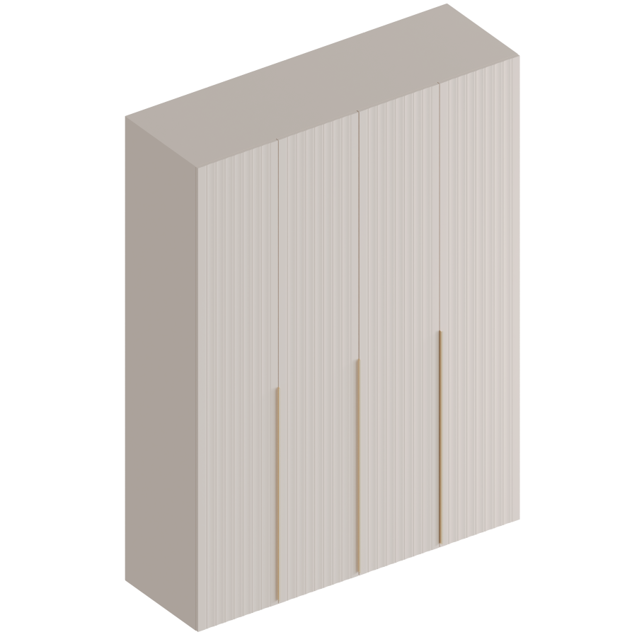 Шкаф 4-ств для одежды МС "Тефия" в Великом Новгороде - фото Шкаф 4-ств для одежды МС "Тефия" в Великом Новгороде - картинка