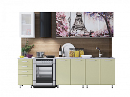 Кухня с фотопечатью "Париж" 2м в Великом Новгороде - картинка