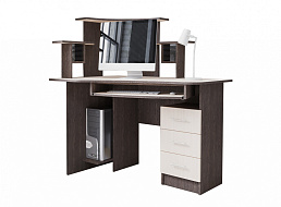 Компьютерный стол СКУ-1 ЛДСП в Великом Новгороде - фото Компьютерный стол СКУ-1 ЛДСП в Великом Новгороде - картинка