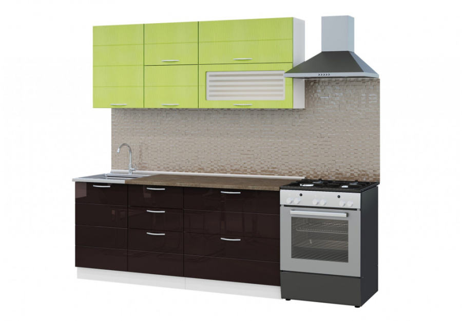 Кухня "Виола Нео" 1,8м (Тигра широкая) в Великом Новгороде - картинка