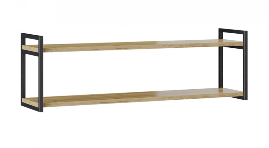 Полка настенная "Лофт" тип 2 в Великом Новгороде - фото Полка настенная "Лофт" тип 2 в Великом Новгороде - картинка