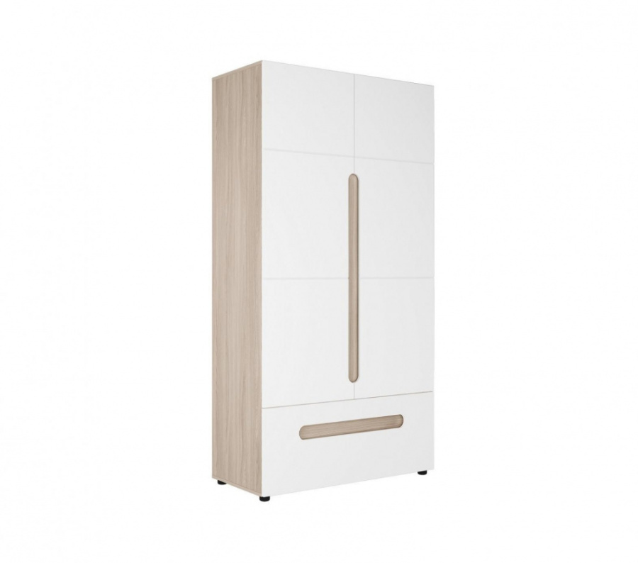 Шкаф 2-х створчатый комбинированный "Палермо-3" ШК-009 (490) в Великом Новгороде - картинка