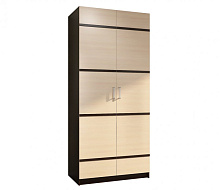 Шкаф с ПВХ декором "Эва" ШК-023 в Великом Новгороде - фото Шкаф с ПВХ декором "Эва" ШК-023 в Великом Новгороде - картинка