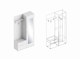 Прихожая правое исполнение в Великом Новгороде - картинка