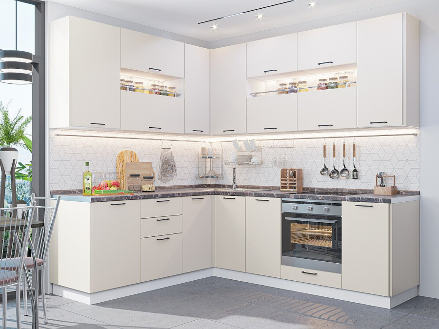 Кухня Флэт-02 в Великом Новгороде - картинка