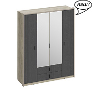 Шкаф 4х-дверный с зеркалами и ящиками ШЕР в Великом Новгороде - картинка