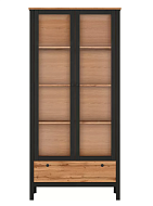 Шкаф-витрина Лофт REG2W1S в Великом Новгороде - картинка