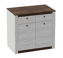 Тумба 2 двери 2 ящика спальня "Даллас" в Великом Новгороде - картинка