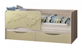 Кровать детская "Дельфин-2" МДФ 1,6м в Великом Новгороде - картинка