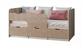 Детская кровать Юниор-9 1,8 МДФ (левый) в Великом Новгороде - фото Детская кровать Юниор-9 1,8 МДФ (левый) в Великом Новгороде - картинка