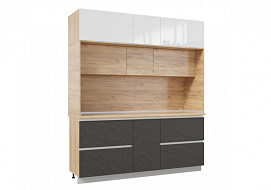 Комплект кухни "ЛОРЕН" 2.05м (для ПММ на 450мм) в Великом Новгороде - фото Комплект кухни "ЛОРЕН" 2.05м (для ПММ на 450мм) в Великом Новгороде - картинка