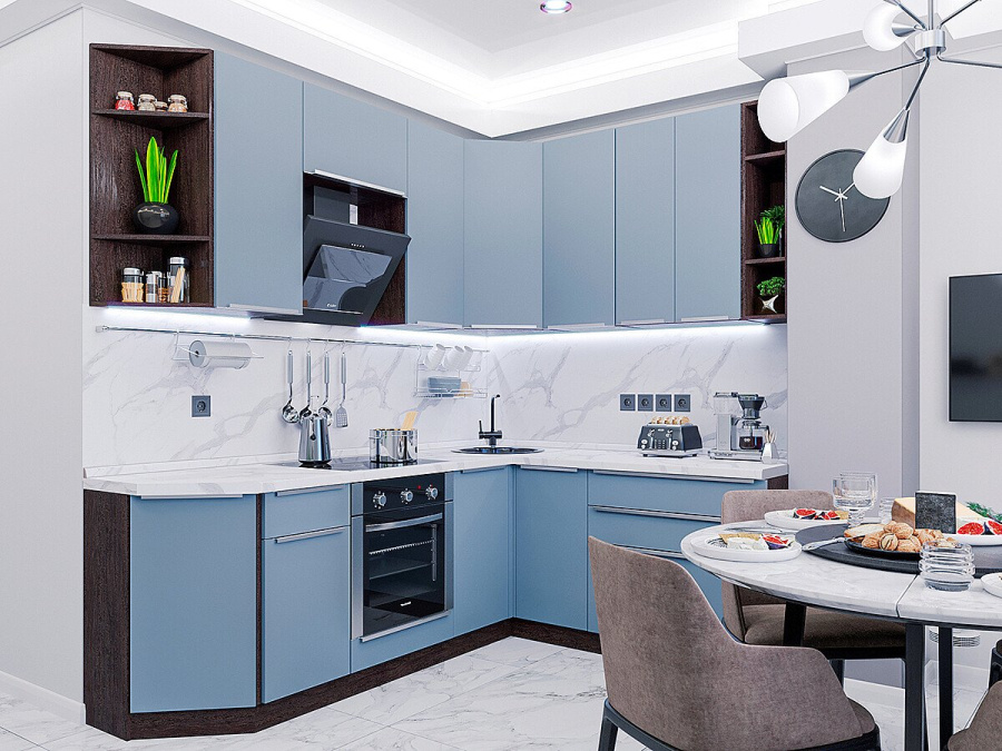 Кухня Фьюжн-04 в Великом Новгороде - картинка