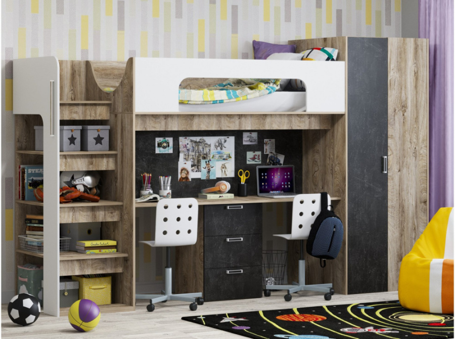 Детская "Бемби-14" МДФ в Великом Новгороде - фото Детская "Бемби-14" МДФ в Великом Новгороде - картинка