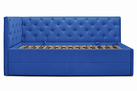 Кровать «Порше 2» каретная стяжка с доп. местом в Великом Новгороде - картинка