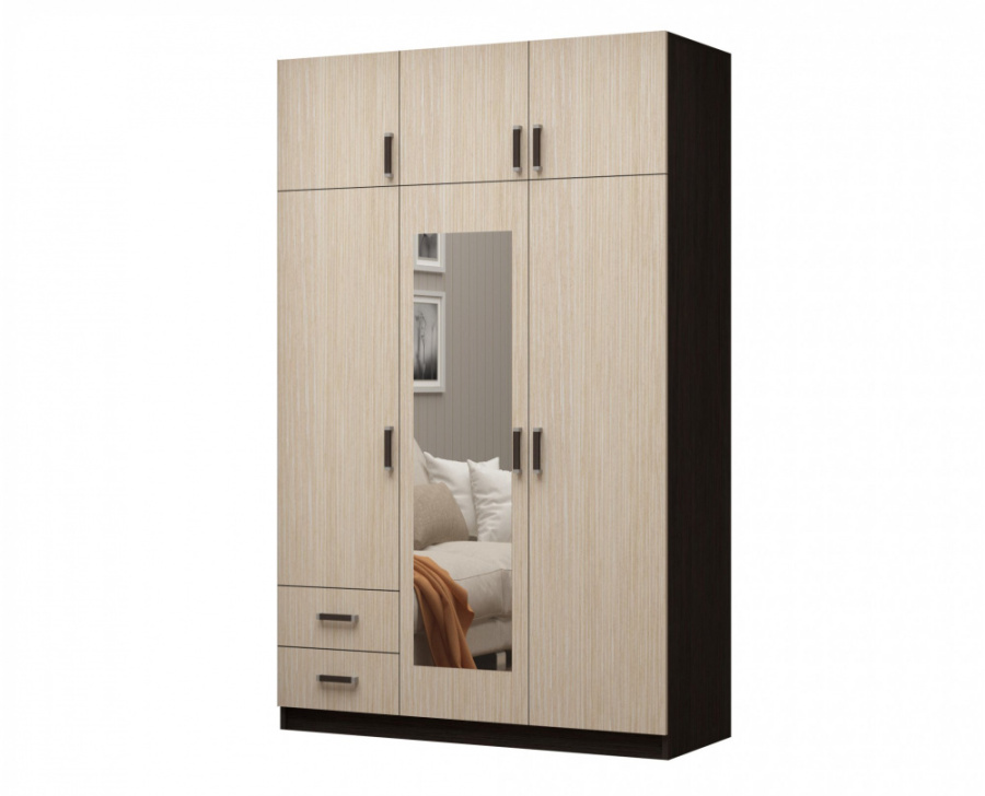 Шкаф 3-створочный с 2-мя ящиками в Великом Новгороде - фото Шкаф 3-створочный с 2-мя ящиками в Великом Новгороде - картинка