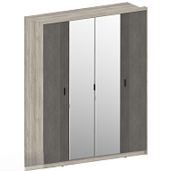 Шкаф 4х-дверный с зеркалом ШЕР в Великом Новгороде - фото Шкаф 4х-дверный с зеркалом ШЕР в Великом Новгороде - картинка