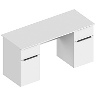 Стол письменный «Вита» 2-х тумбовый в Великом Новгороде - фото Стол письменный «Вита» 2-х тумбовый в Великом Новгороде - картинка