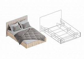 Кровать «Филадельфия» СФ-27 в Великом Новгороде - фото Кровать «Филадельфия» СФ-27 в Великом Новгороде - картинка