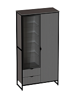 Шкаф 2 дв 2 ящ "Нора" гостиная в Великом Новгороде - фото Шкаф 2 дв 2 ящ "Нора" гостиная в Великом Новгороде - картинка