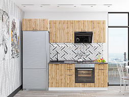 Кухня Флэт-01 в Великом Новгороде - фото Кухня Флэт-01 в Великом Новгороде - картинка