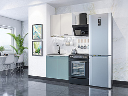 Кухня Флэт-03 в Великом Новгороде - фото Кухня Флэт-03 в Великом Новгороде - картинка