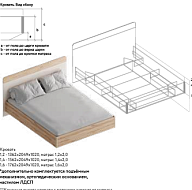 Кровать МС «Сицилия» в Великом Новгороде - фото Кровать МС «Сицилия» в Великом Новгороде - картинка