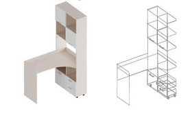 Уголок письменный «Умка» (правое) в Великом Новгороде - фото Уголок письменный «Умка» (правое) в Великом Новгороде - картинка