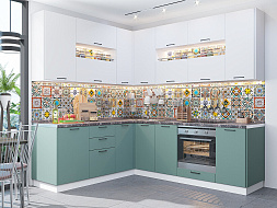 Кухня Флэт-02 в Великом Новгороде - фото Кухня Флэт-02 в Великом Новгороде - картинка